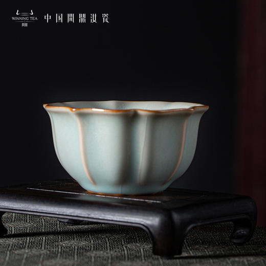 问鼎复刻款天青宝相杯 商品图0