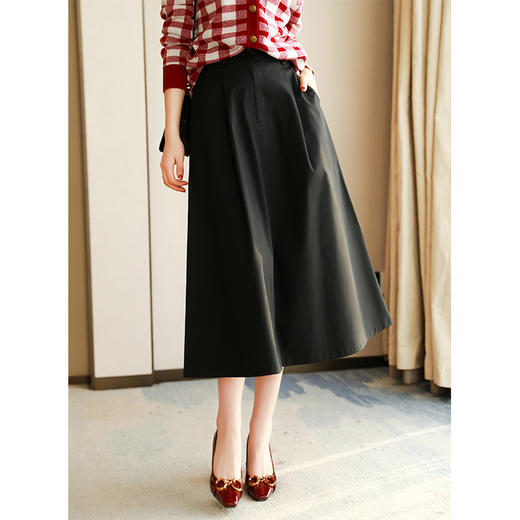 老米优品 / 让人惊喜の品质！50%棉+50%天丝！《A字半身裙 》版型赞bao，轻松打造WAN美比例~上身太好看了！Q220228A 商品图1