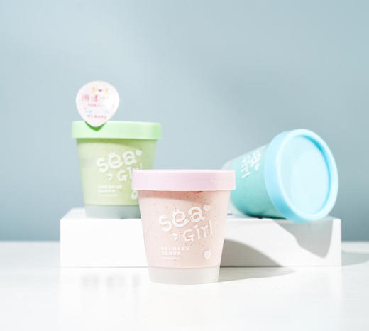 【买1送1 崇姿冰淇淋去角质磨砂膏】改良暗沉提亮肤色温和控油收敛毛孔深层滋养柔滑保湿磨砂沐浴润肤三合一 商品图0