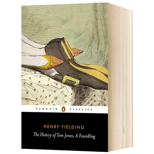 弃儿汤姆琼斯的历史 英文原版小说 The History of Tom Jones A Foundling 著ming散文史诗 英文版原版书籍 亨利菲尔丁 进口英语书 商品图0