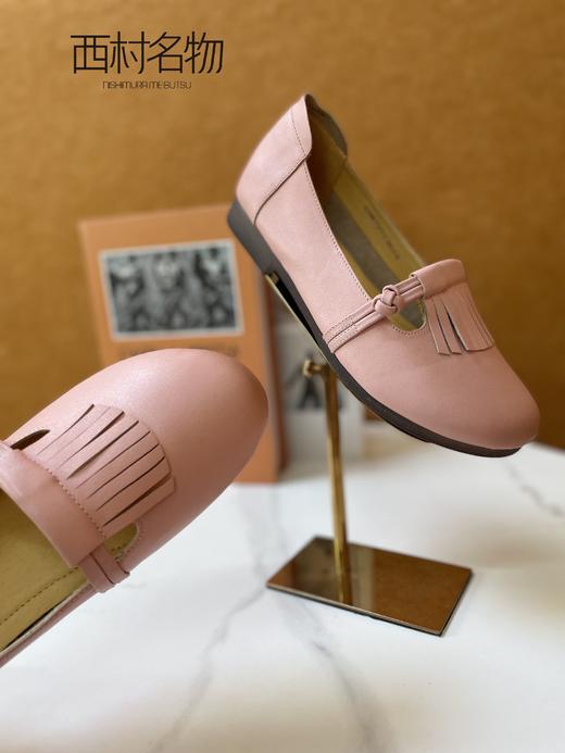 西村名物2022春季新款舒适豆豆鞋女一脚蹬单鞋软底休闲鞋子X22AE17271 商品图1