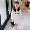 黛唯梵2022新款2022女童春装连衣裙娃娃领2022新款宝宝公主裙儿童春秋长袖裙子 商品缩略图0