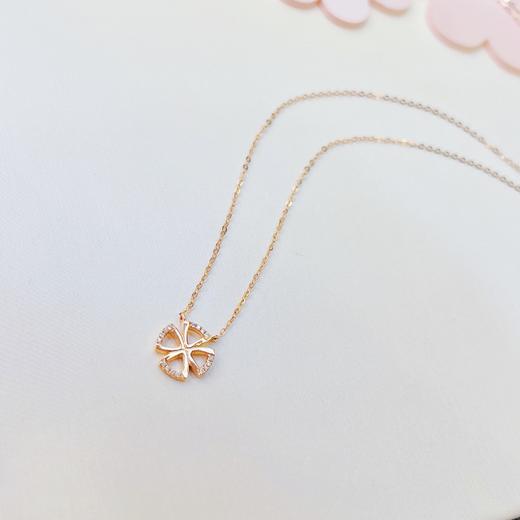 金麒麟 麒麟瑞祥 18K金钻石项链 商品图2