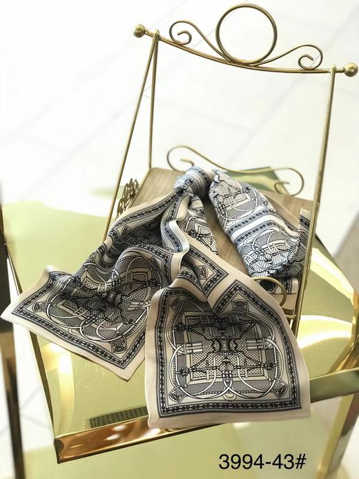 优品堂《春的律动》100％桑蚕丝长巾 商品图6