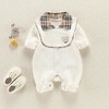 黛唯梵2022新款婴儿衣服春装套装百天男宝宝超萌连体哈衣 商品缩略图0