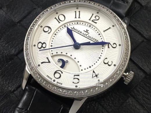 ZF积家约会系列自动机械图为男表 【尺寸】尺寸40mm 厚度9.9mm【机芯】搭载原装进口9015机改原装cal.898A自动上链机芯（不是加夹板）打磨十分出色【表带】搭配进口意大利牛皮表带 商品图14