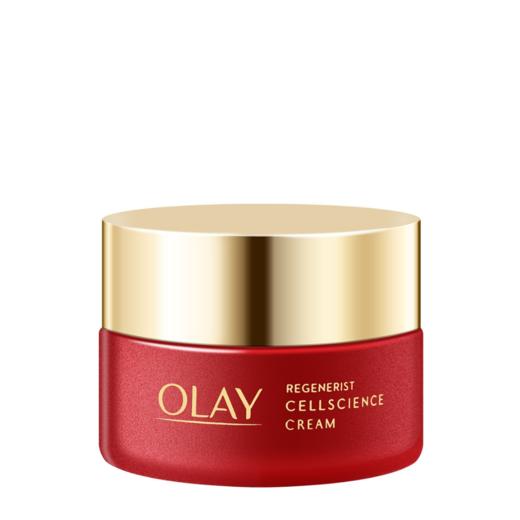 olay玉兰油新生塑颜臻粹面霜红丝缎面霜50g乳液面霜护肤