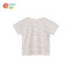 贝贝怡男女童短袖夏季新品海军风经典条纹宝宝上衣 商品缩略图3