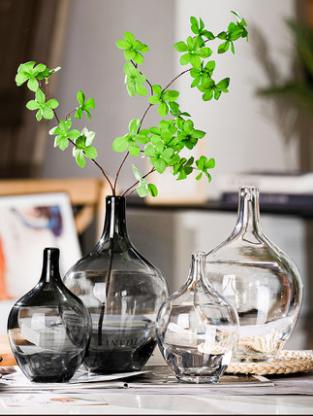 北欧简约吊钟日本马醉木专用花瓶玻璃 商品图0