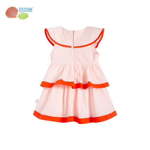 贝贝怡夏日清凉女童连衣裙柔软碎花公主裙女宝宝背心裙沙滩裙薄款 商品图5
