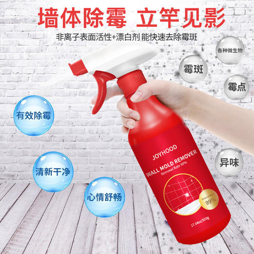 Joyhood家用清洁除霉剂墙体墙面霉菌霉斑霉点除霉喷雾剂 快速除霉 安全可靠 商品图1