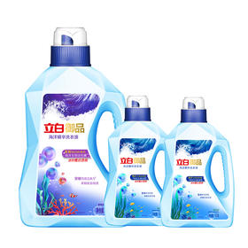 立白 御品高端洗衣液8斤套餐 御品海洋精华至彩炫白洗衣液1KG*2+2KG*1