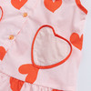 贝贝怡宝宝2022年新款女春夏装裙女童爱心满印连衣裙儿童短款裙子 商品缩略图8