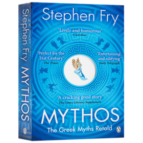 神话 古希腊神话的复述 英文原版 Mythos The Greek Myths Retold 希腊诸神故事 Penguin经典文学书籍进口 斯蒂芬弗莱Stephen Fry
