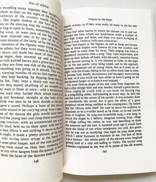 走出非洲 英文原版 Out of Africa 凯伦布里克森 Karen Blixen 诺贝尔文学奖 英文版奥斯卡电影原著小说 进口书籍正版 商品图3