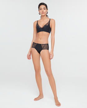 【直发】爱慕 纯享中腰平角裤AM237221