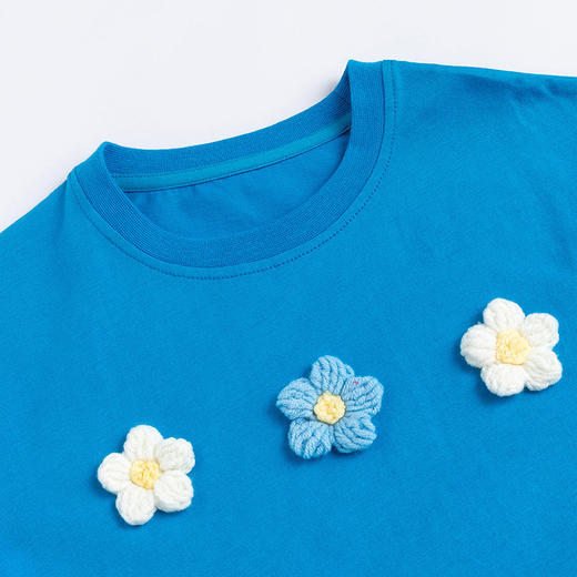 贝贝怡女童短袖套装夏季新品短袖短裤甜美清新儿童两件套 商品图7