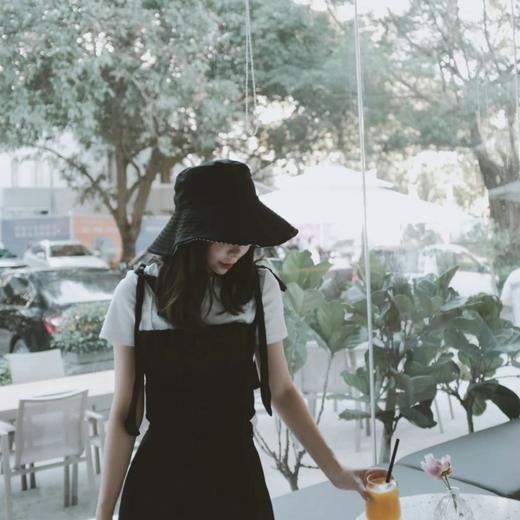 K大/林允推荐 ！XIXD双面防晒帽渔夫帽防紫外线降温大帽檐 商品图10