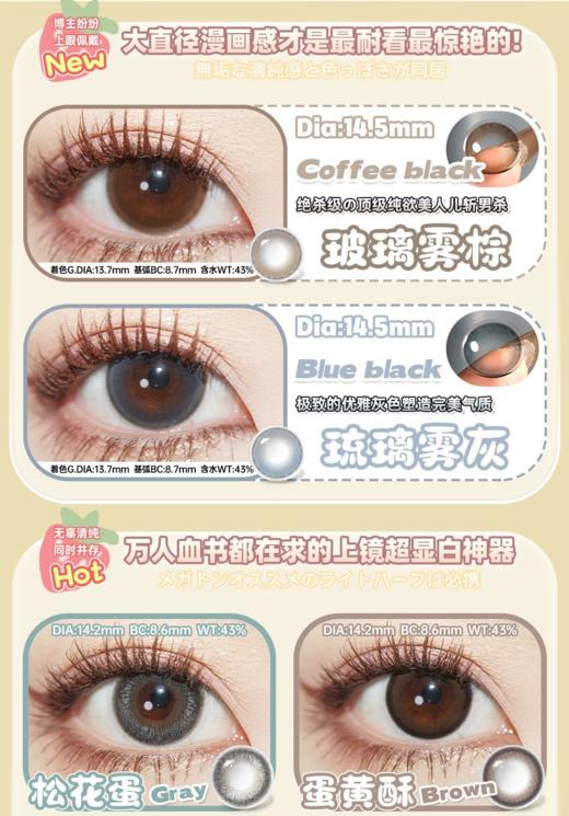 MuseColor日抛，88/一盒，128/两盒，218/四盒，308/六盒，398/八盒，488/十盒 商品图2