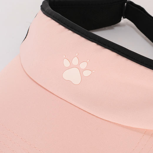 卡尔美新款防晒帽子女空顶帽跑步运动速干网球帽太阳遮阳帽 商品图3