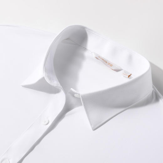 【60棉 定制款】罗蒙春秋女装长袖衬衫女正装商务职业工装上班通勤女衬衣 商品图10