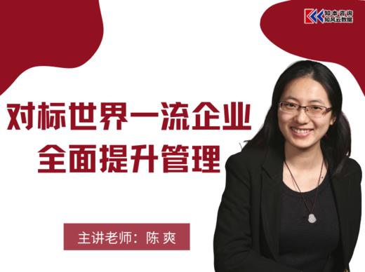 对标世界一流管理提升政策理解与方法实践-视频课程 商品图0