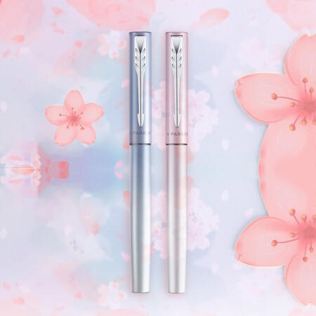 派克威雅XL樱花粉/蓝墨水笔特别款礼盒 商品图2