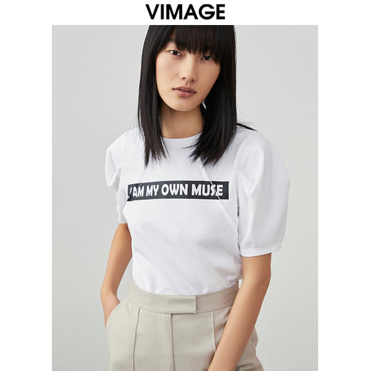 VIMAGE/纬漫纪V1702301T恤 商品图5