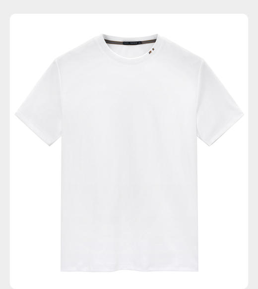 太平鸟男装 夏季新款刺绣T恤韩版时尚体恤B1DAB2602 商品图0