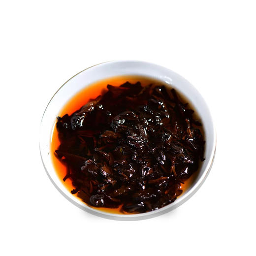 《中粮-中茶》 2019年（熟茶）三年陈香红韵春芽熟茶饼 357g/饼/干仓直发 商品图2