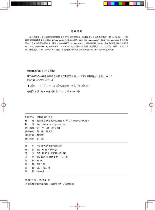 IEC 60870-5-104 电力系统应用技术 商品图3