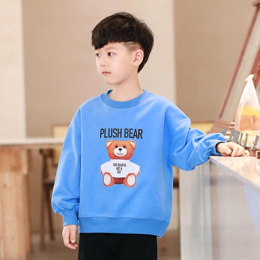 【综合】龙之涵 亲子款2022年春款加厚女童卫衣 中大童印花全棉卫衣 婴幼儿A类标准 商品图5