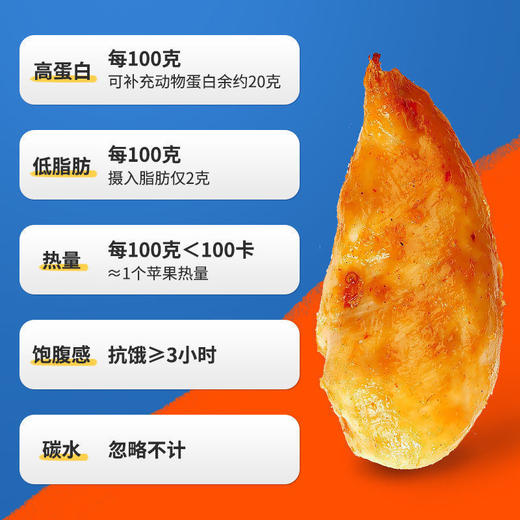 橙子快跑鸡胸肉混合口味 100g/袋*9包装 商品图1