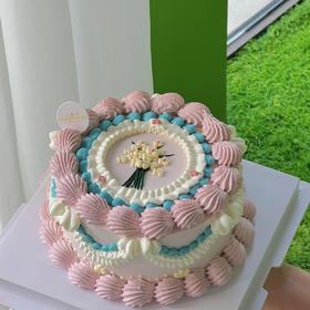 复古少女心 · 奶油蛋糕