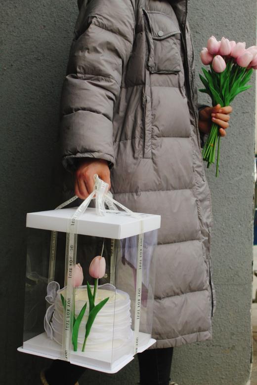 丝带款郁金香六寸 商品图3