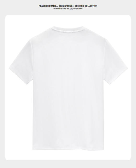 太平鸟男装 夏季新款刺绣T恤韩版时尚体恤B1DAB2602 商品图1