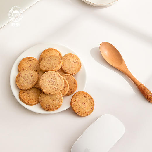 雅觅 海盐玫瑰曲奇280g 18枚手工烘焙办公室休闲零食点心饼干 商品图3