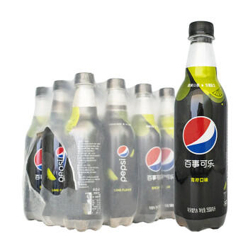 百事可乐 无糖青柠500ml*12瓶 商品图0