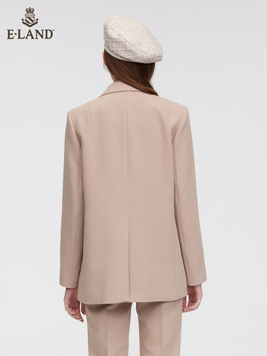 ELAND衣恋2022年春季新款简约时尚宽松阔形设计感通勤西装外套女EEJKC12H3B 商品图2