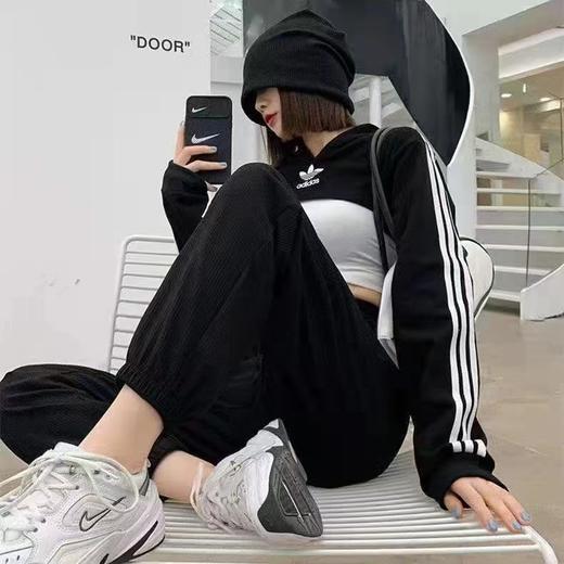 【女神节实惠装！】新款加绒加厚雪尼尔灯芯绒阔腿裤女春秋高腰舒适百搭自制奶油神裤子潮 商品图3