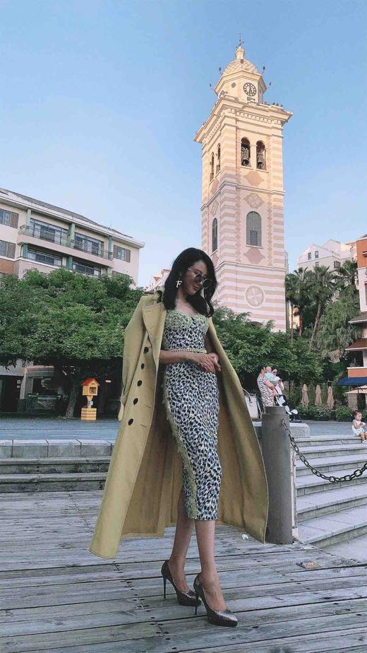 “曼哈顿LADY”风衣 不费力的气场和优雅 机场出差伴侣J8392955  颈袖添香 商品图4