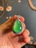 灵猴献福题材吊坠。玻璃阳艳绿福瓜吊坠49999【42-2271102】 商品缩略图1