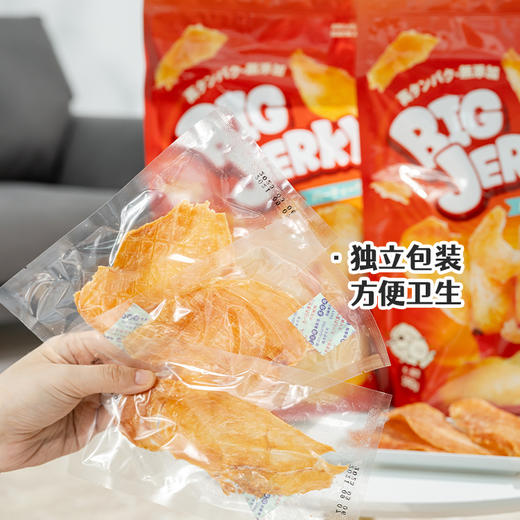 地狱厨房大杰克猫狗通用宠物风干鸡肉片大包装鸡肉干390克 商品图1