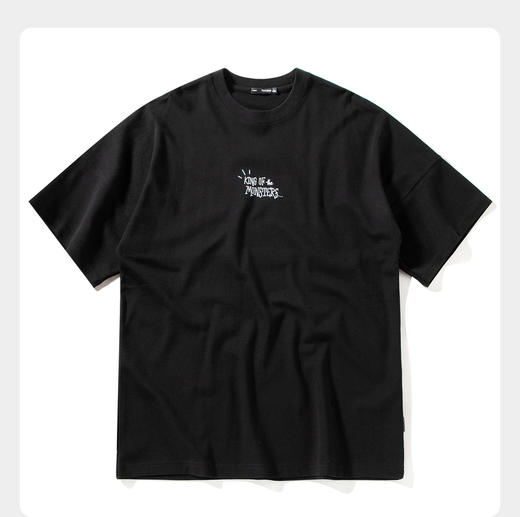 太平鸟男装 夏季新款印花短袖T恤圆领上衣B2DAB2556 商品图0