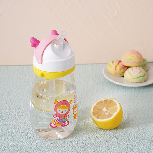 乐扣乐扣可爱小怪兽儿童水杯450ml ABF910 商品图4