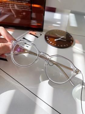 客配 INS风复古素颜框 425/325+1.61防蓝光镜片