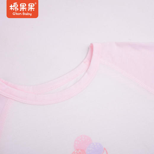 棉果果夏款莫代尔女童插肩短袖T恤M221140422229 商品图1