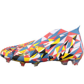 小李子阿迪达斯猎鹰EDGE GEOMETRIC+FG长钉成人足球鞋男GX3908