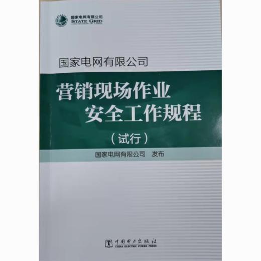 国家电网有限公司营销现场作业安全工作规程（试行）（2021年版） 商品图0