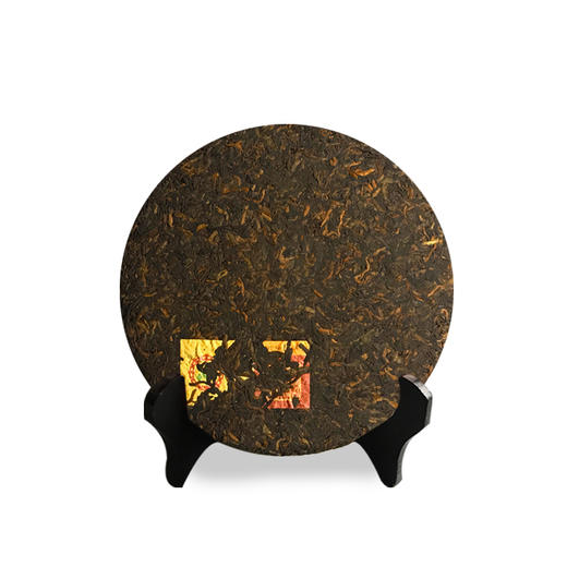 《中粮-中茶》 2019年（熟茶）三年陈香红韵春芽熟茶饼 357g/饼/干仓直发 商品图3